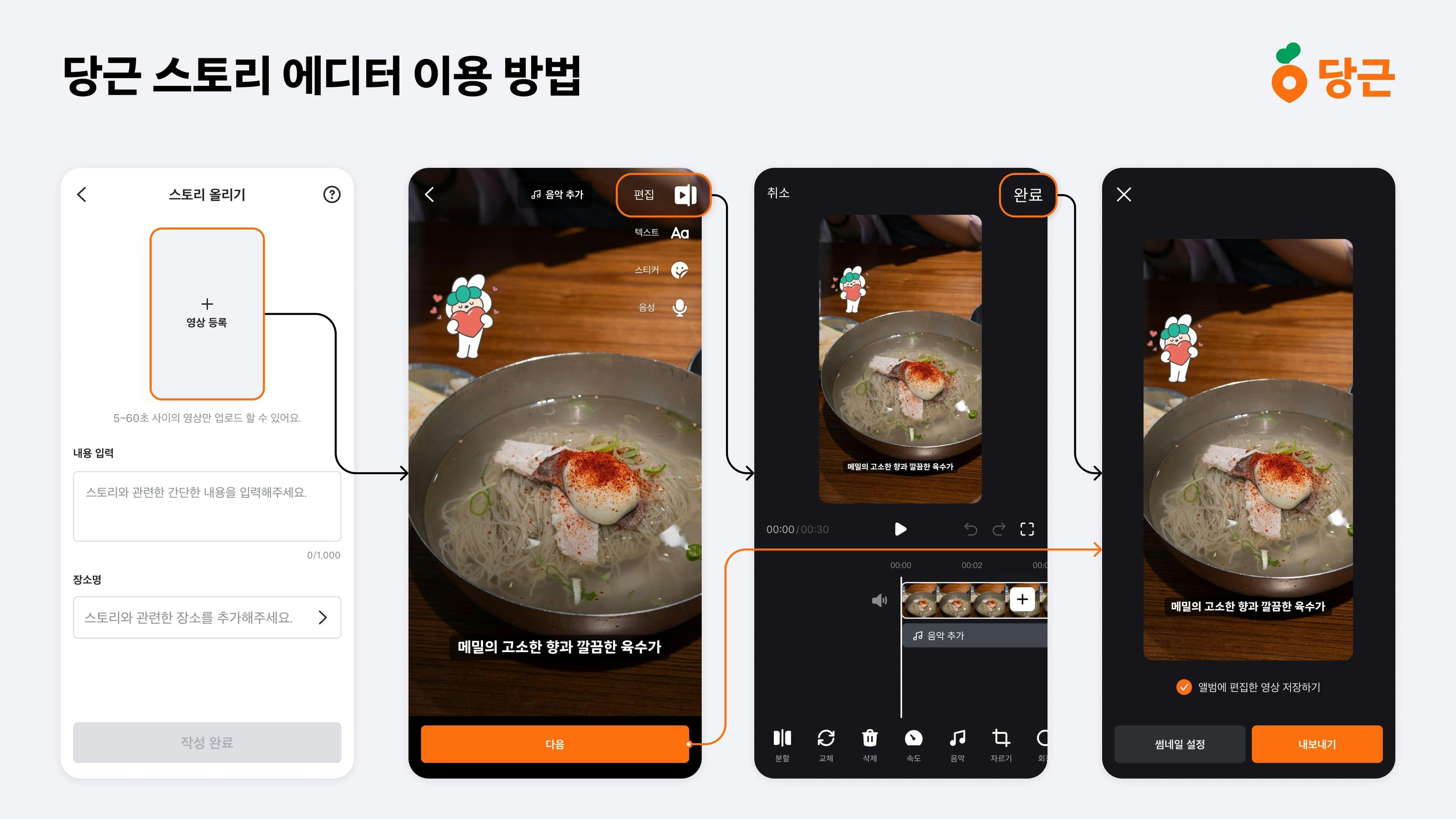 당근, 숏폼 영상 편집 기능 ‘스토리 에디터’ 출시_PR썸네일